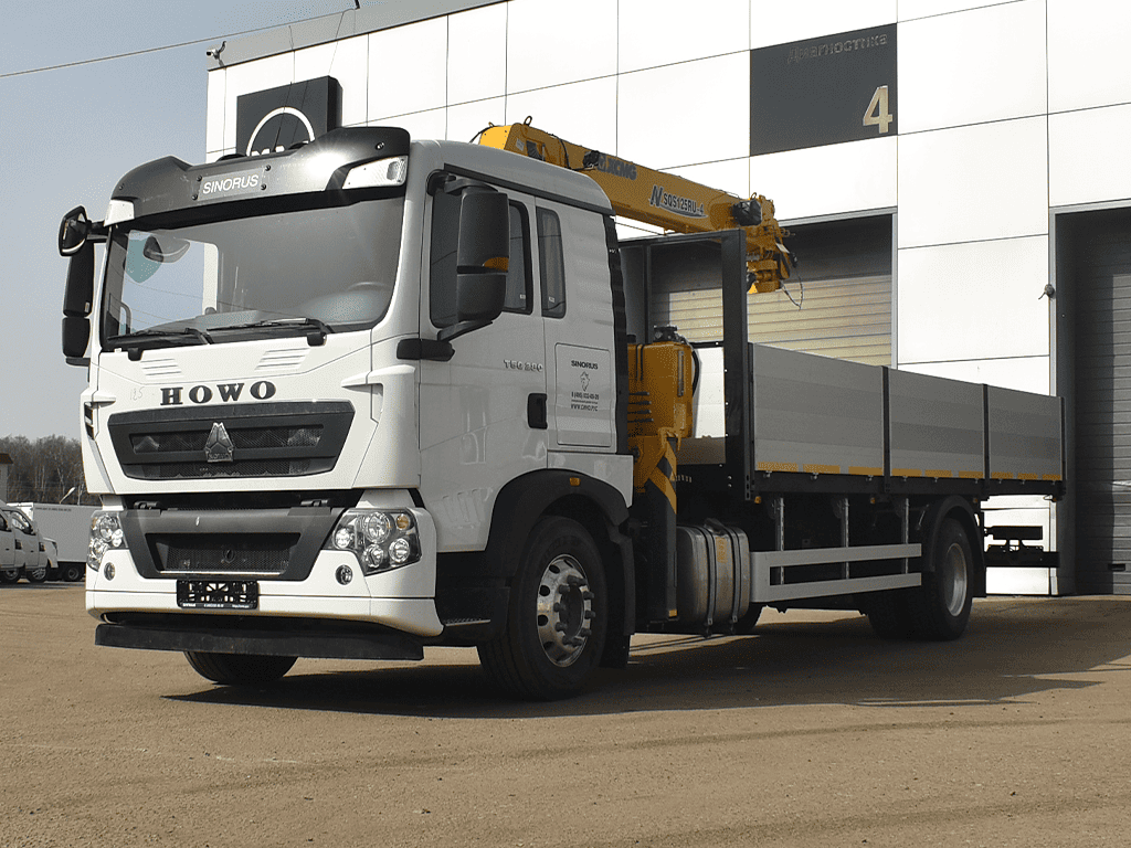 КМУ на шасси Howo T5G